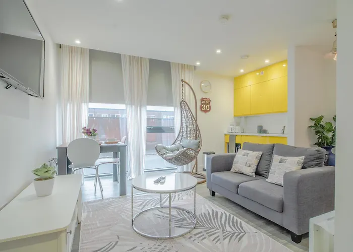 Chic And Cheerful Pad In Sheffield City
